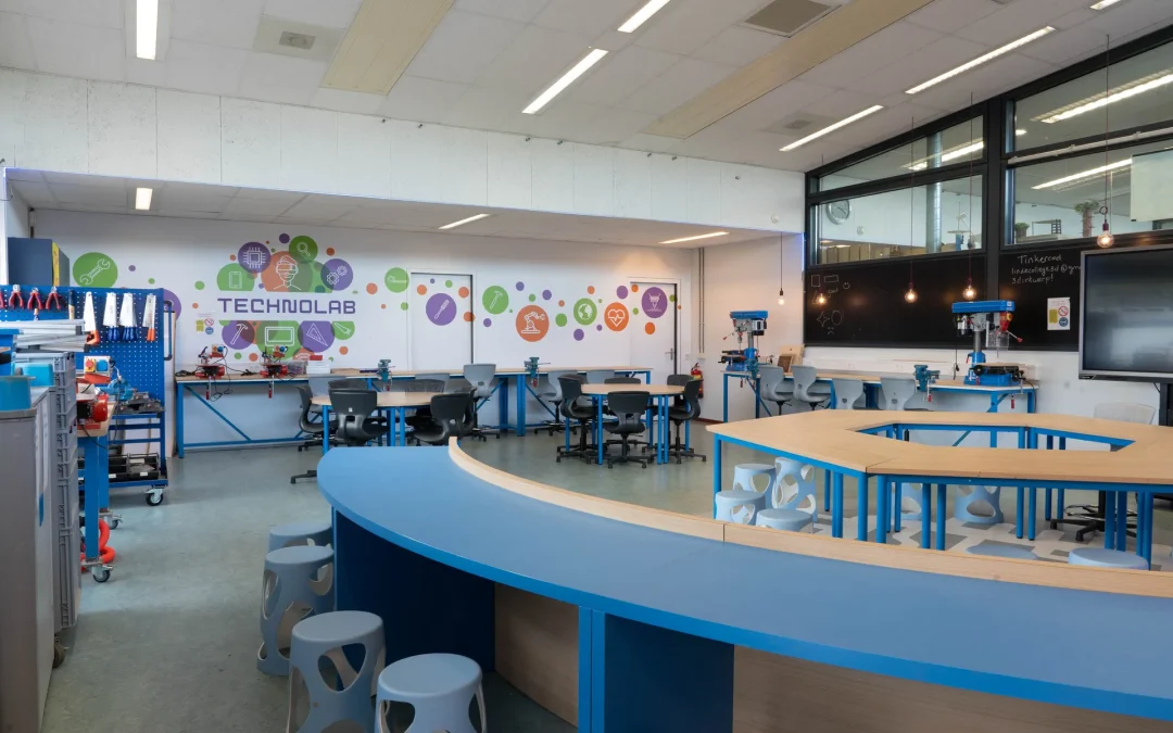 Geen standaard lokaal meer voor de leerlingen van het Linde College